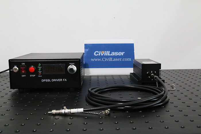 360nm 100mW Fiber Coupled Laser UV Laser Fiber Output CW/TTL/Analog Modulation